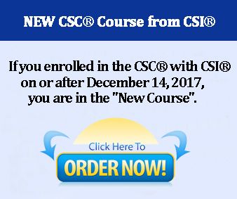 new csc course